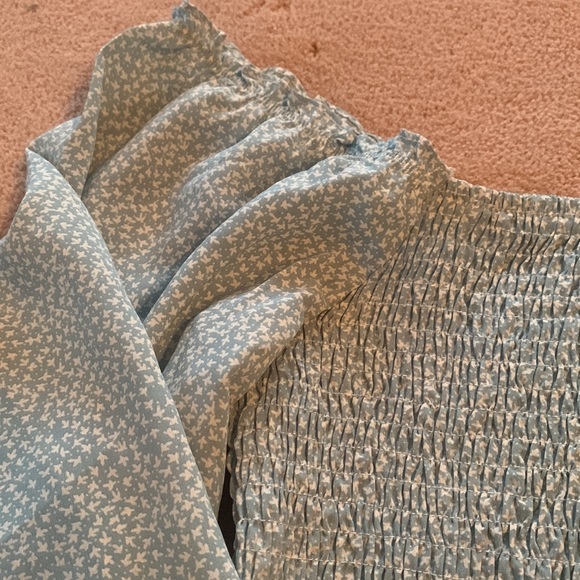 Harper & Me Smocked Printed LS Top. Size AU 8 - Picture 4 of 7